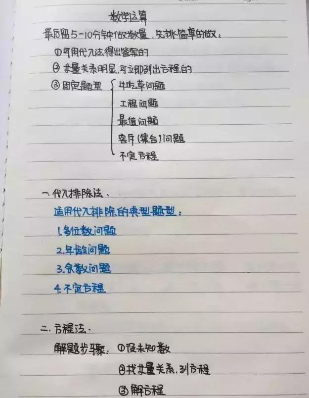 行測80分，申論70分，公考牛人筆記分享！