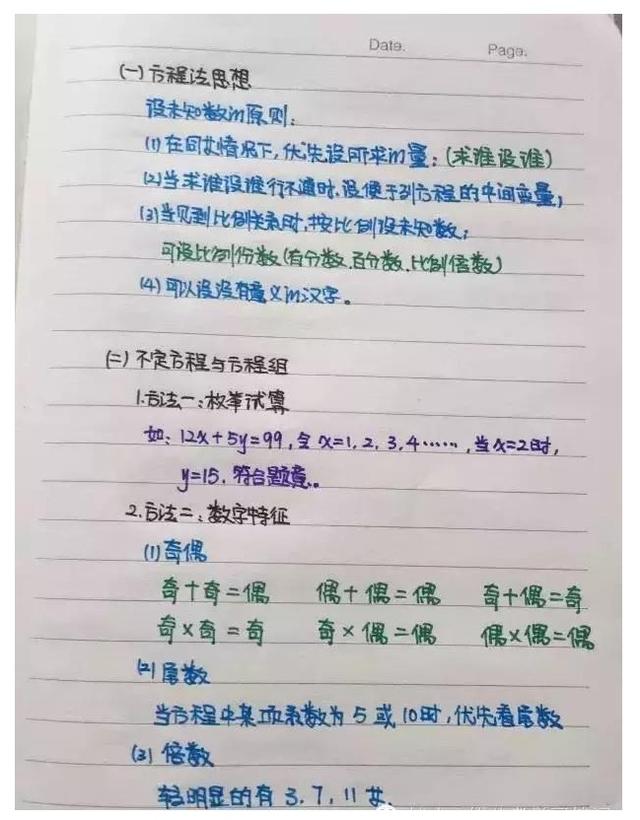 行測(cè)公式記不??？學(xué)霸幾張筆記就搞定了！